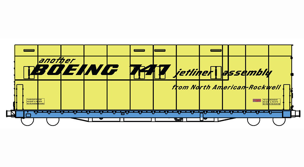DECALS: Great Northern Flat for Boeing Company Aircraft Parts Hoods