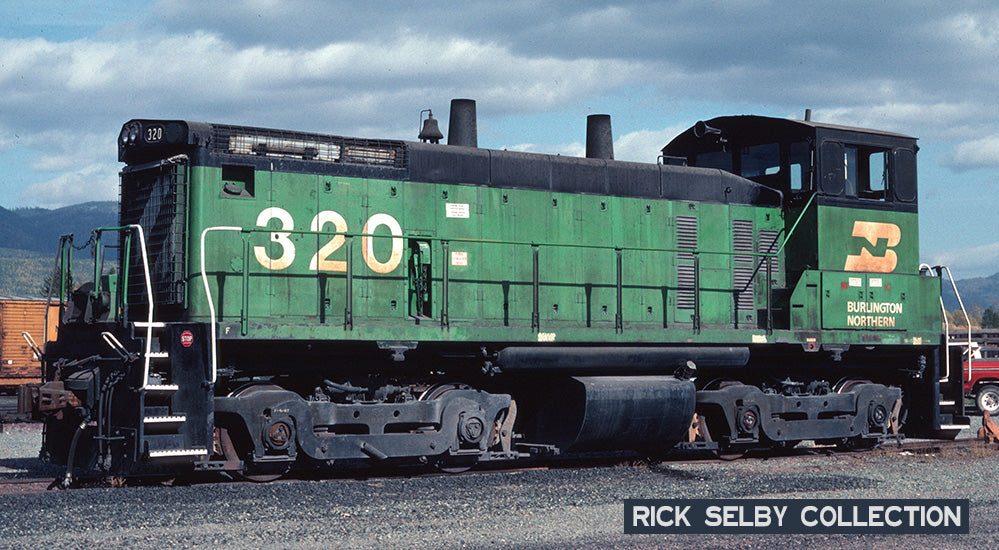 DECALS: Burlington Northern Locomotive Number Jumbles - Low-Horsepower Units