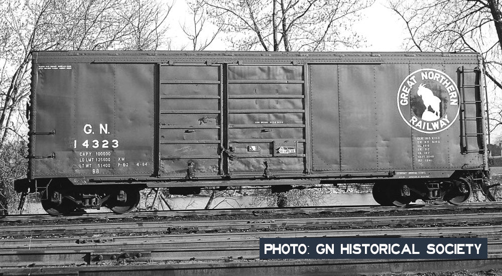 DECALS: Great Northern 40 Boxcar