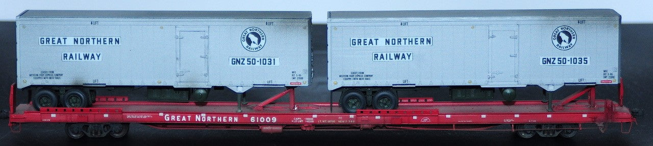 PARTNER DECAL: Great Northern GNZ Freuhauf Reefer Trailer