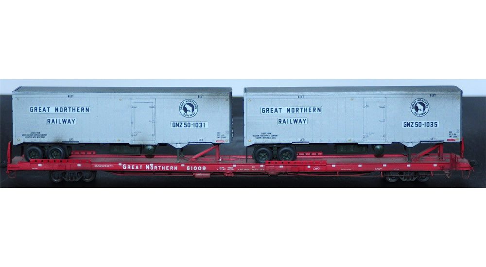 PARTNER DECAL: Great Northern F-85 TOFC Flat Car 61000-61009