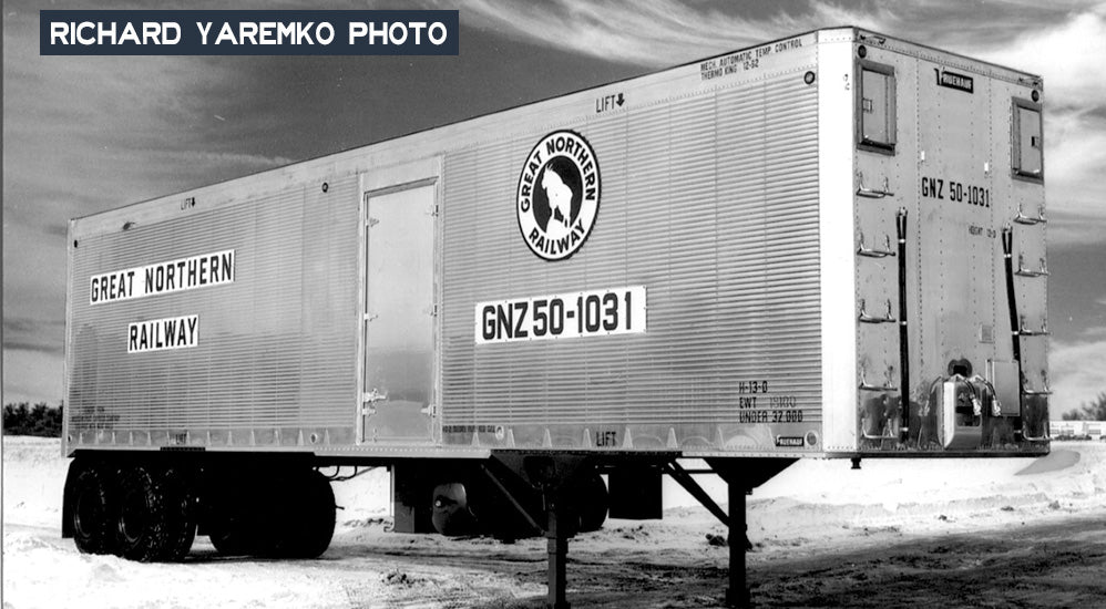 PARTNER DECAL: Great Northern GNZ Freuhauf Reefer Trailer