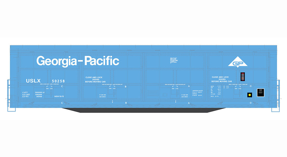 Decals: Georgia Pacific Evans All-Door Boxcar