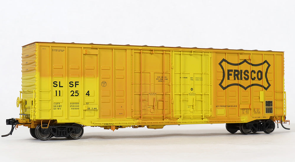 Moloco ACF 50' Hi-Cube Boxcar, 8+8 Plug Door NON-waffle car, SLSF 11254