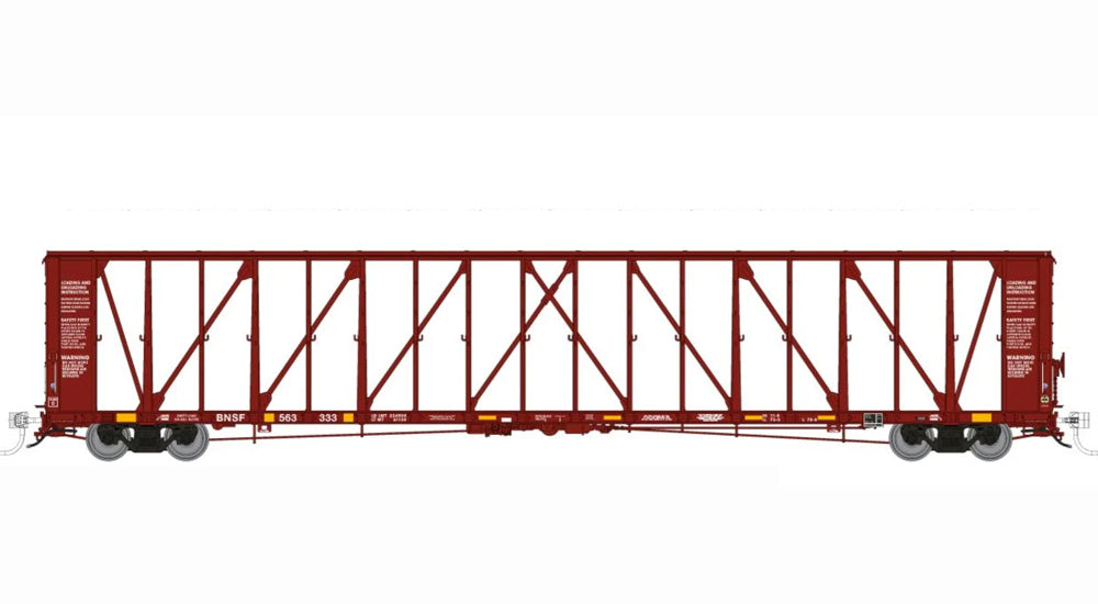 Rapido HO NSC Centerbeam Flatcar, BNSF
