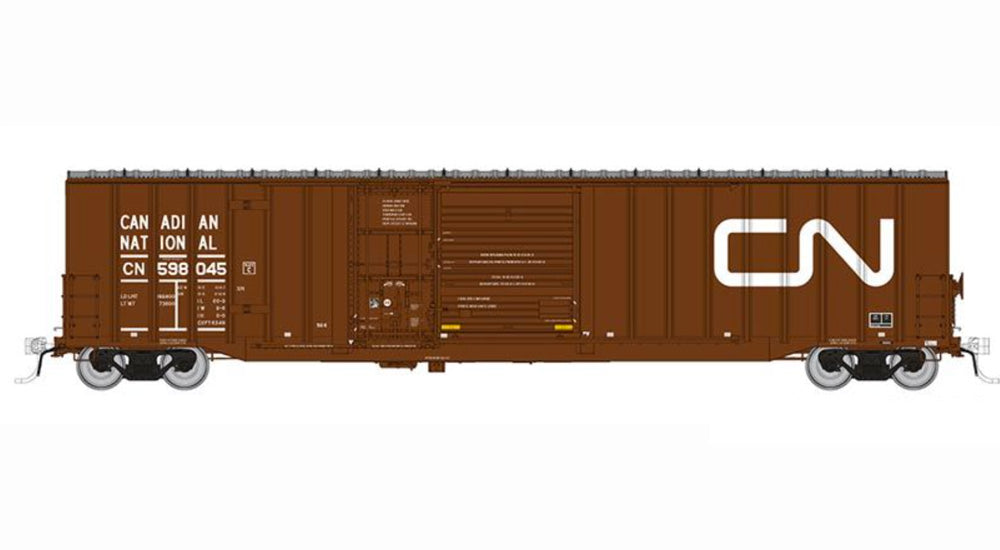 Rapido Trenton Works 6348 CuFt. Boxcar, CN As-Delivered