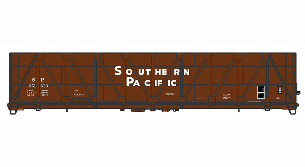 DECALS: Southern Pacific G-70-18 Magor Woodchip Gondola