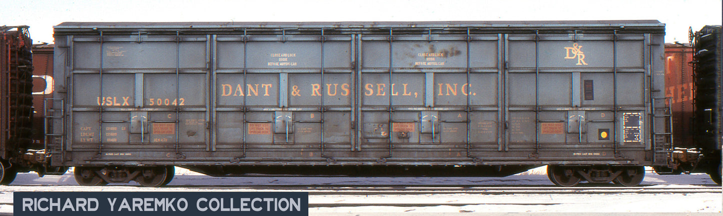 Decals: Dant and Russell Evans All-Door Boxcar