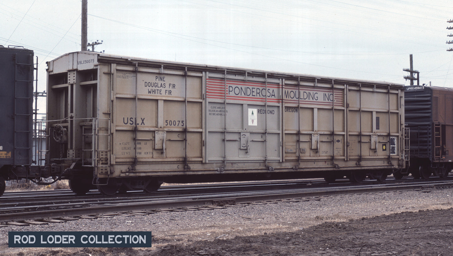 Decals: Ponderosa Moulding Evans All-Door Boxcar