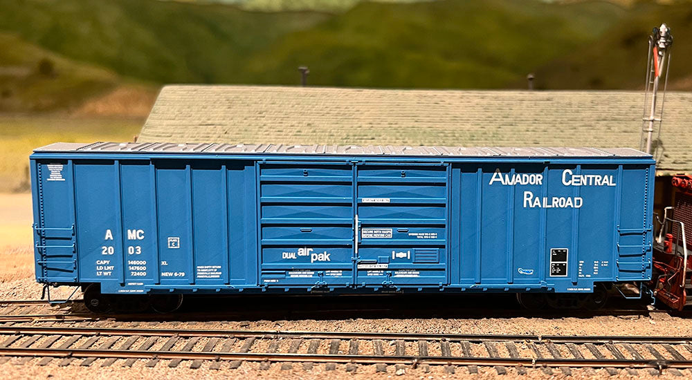 Decals: Amador Central Railroad Evans 5450 52'6" Boxcar