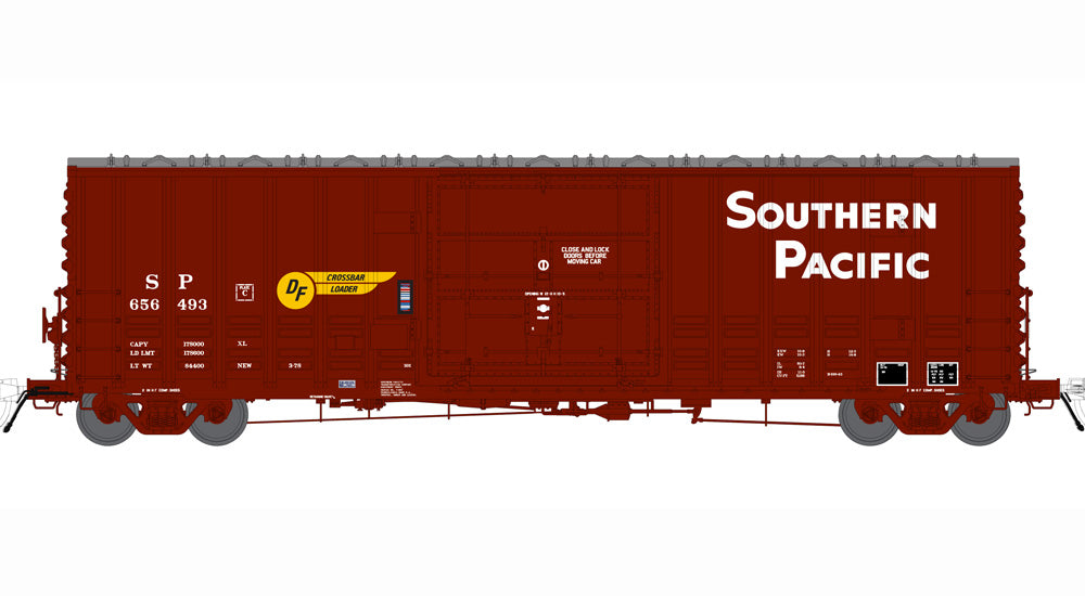 DECALS: Southern Pacific B-100-43 Boxcar Conversion Set