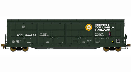 Decals: British Columbia Railway Evans All-Door Boxcar