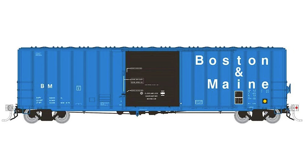 COMING SOON: Rapido PCF 5241 CuFt Boxcar, Boston and Maine, Unnumbered