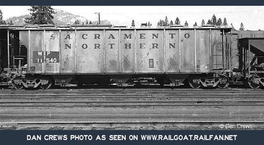 Decals: Sacramento Northern-Western Pacific PS 3219 Covered Hoppers