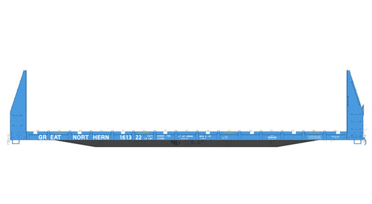 DECALS: Great Northern Thrall 56' and 61" Bulkhead Flat Cars