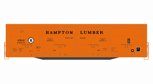 Decals: Hampton Lumber Evans All-Door Boxcar