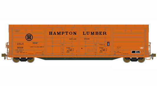 Decals: Hampton Lumber Evans Side Slider Boxcar