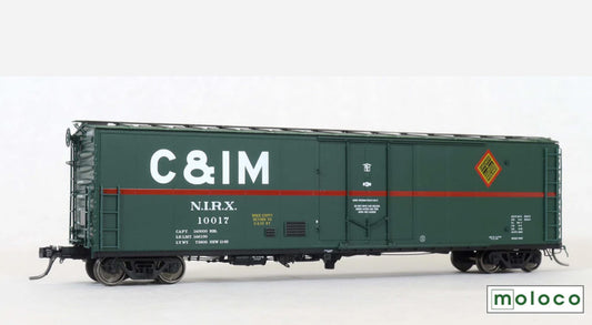 Moloco C&IM 50' PCF RBL 10' Door Boxcar