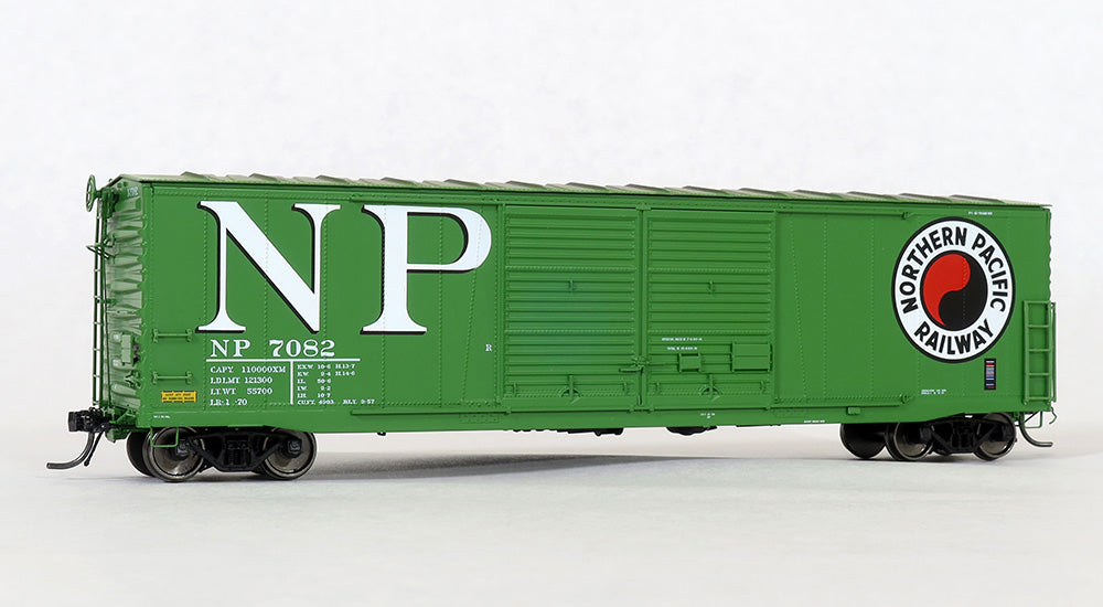 Moloco NP Brainerd XM 15-0 Double Door Boxcar, Green Repaint