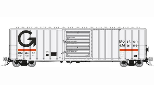 Rapido HO PCF 5241 CuFt Boxcar, Guilford - BM
