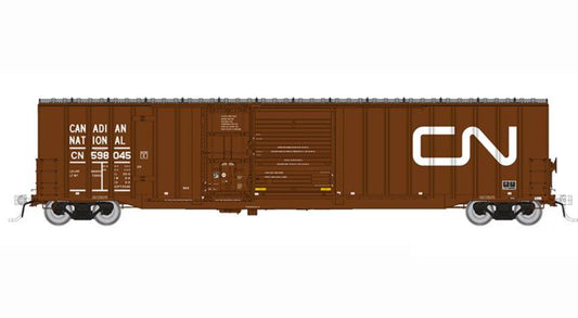 Rapido Trenton Works 6348 CuFt. Boxcar, CN As-Delivered