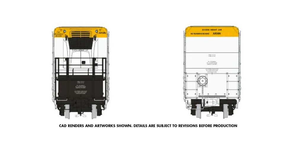 PREORDER: Rapido Greenbrier 72' Refrigerator Car, UP scheme #2, Unnumbered