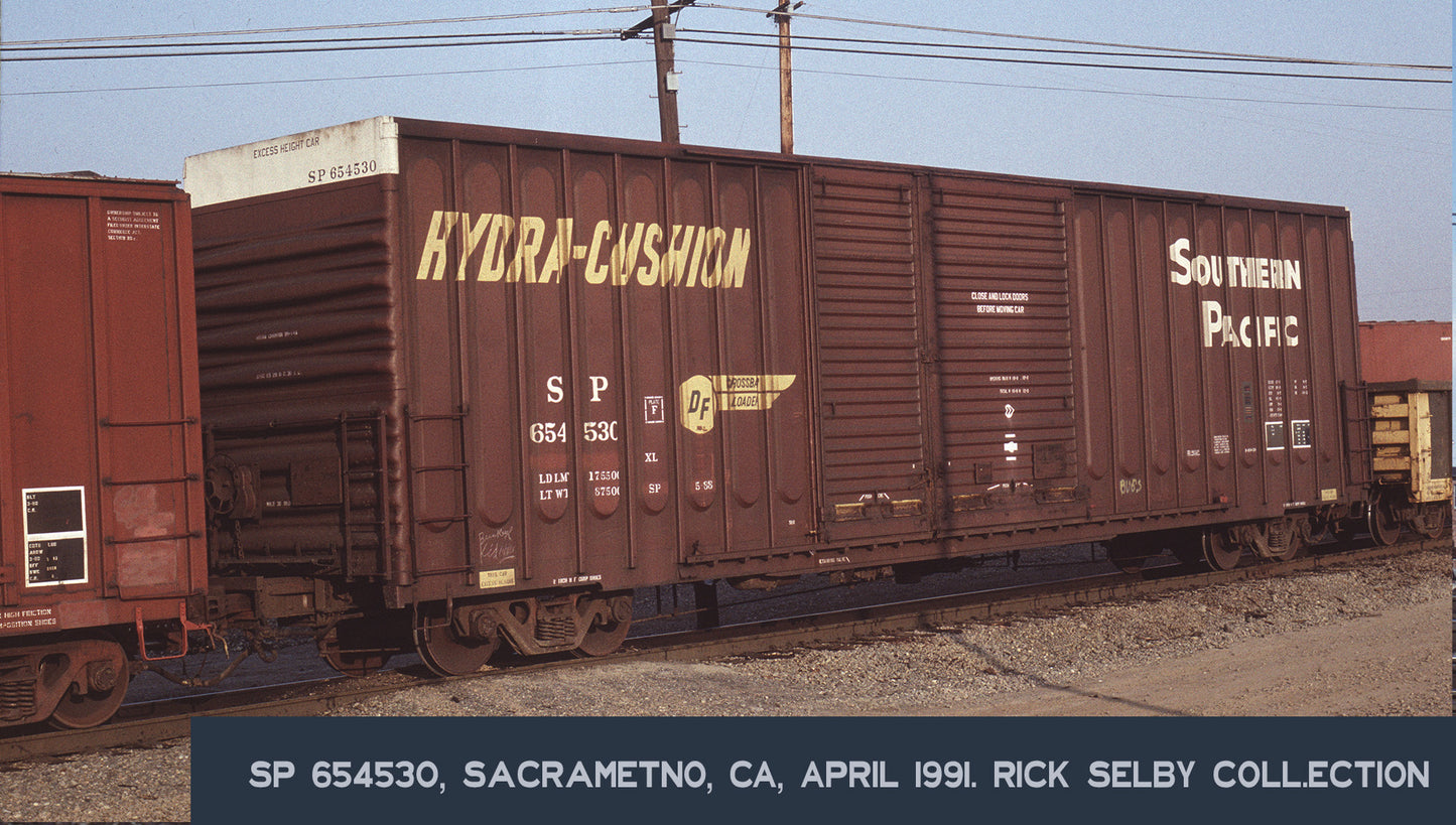 DECALS: Southern Pacific B-100-39 "Popsicle Stick" Boxcar