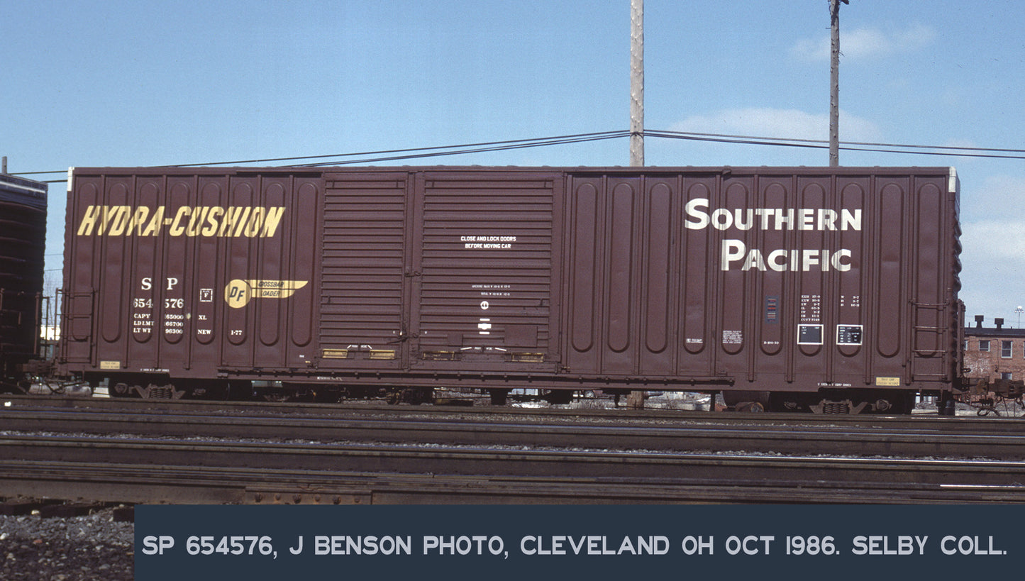 DECALS: Southern Pacific B-100-39 "Popsicle Stick" Boxcar
