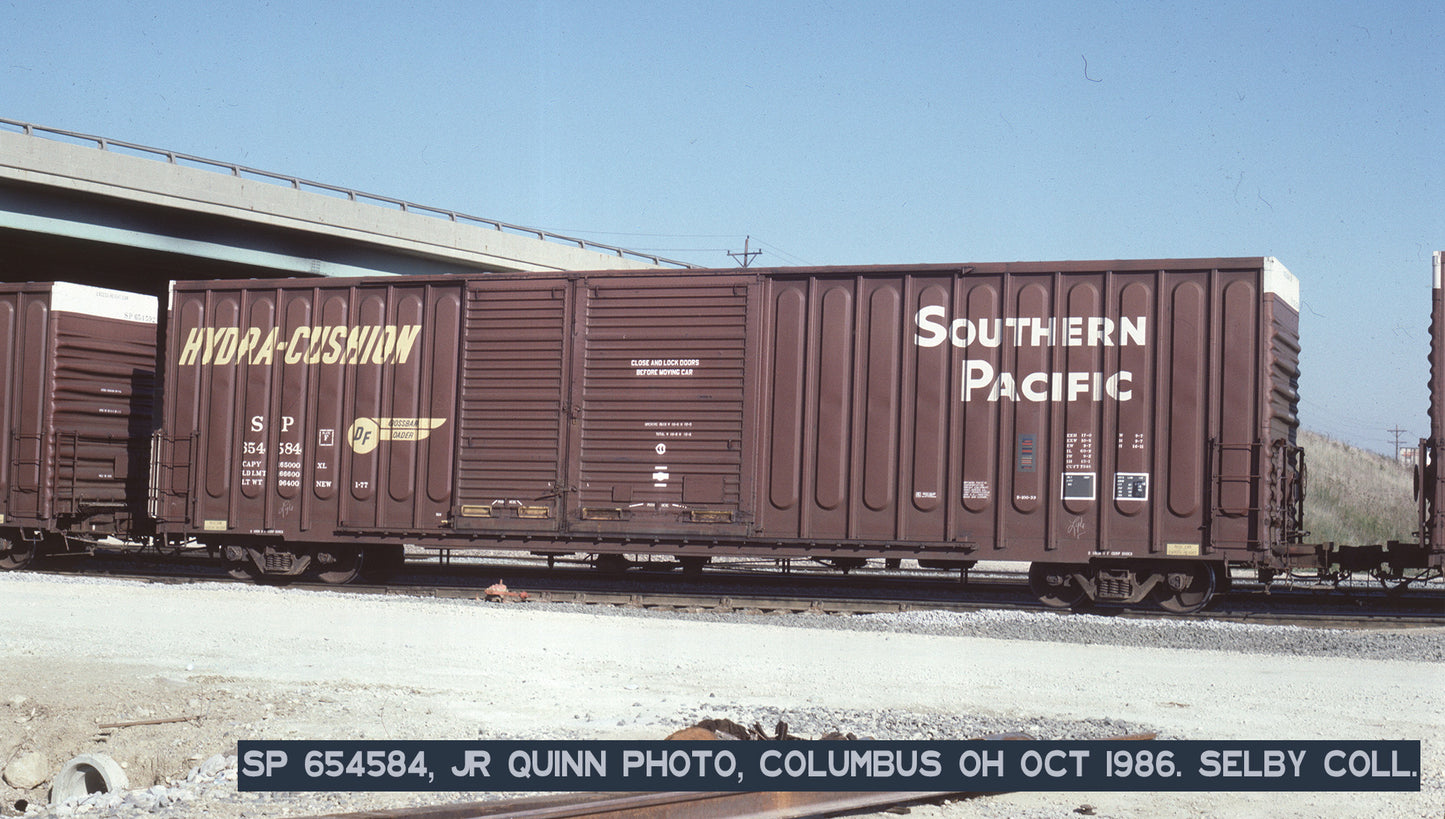DECALS: Southern Pacific B-100-39 "Popsicle Stick" Boxcar