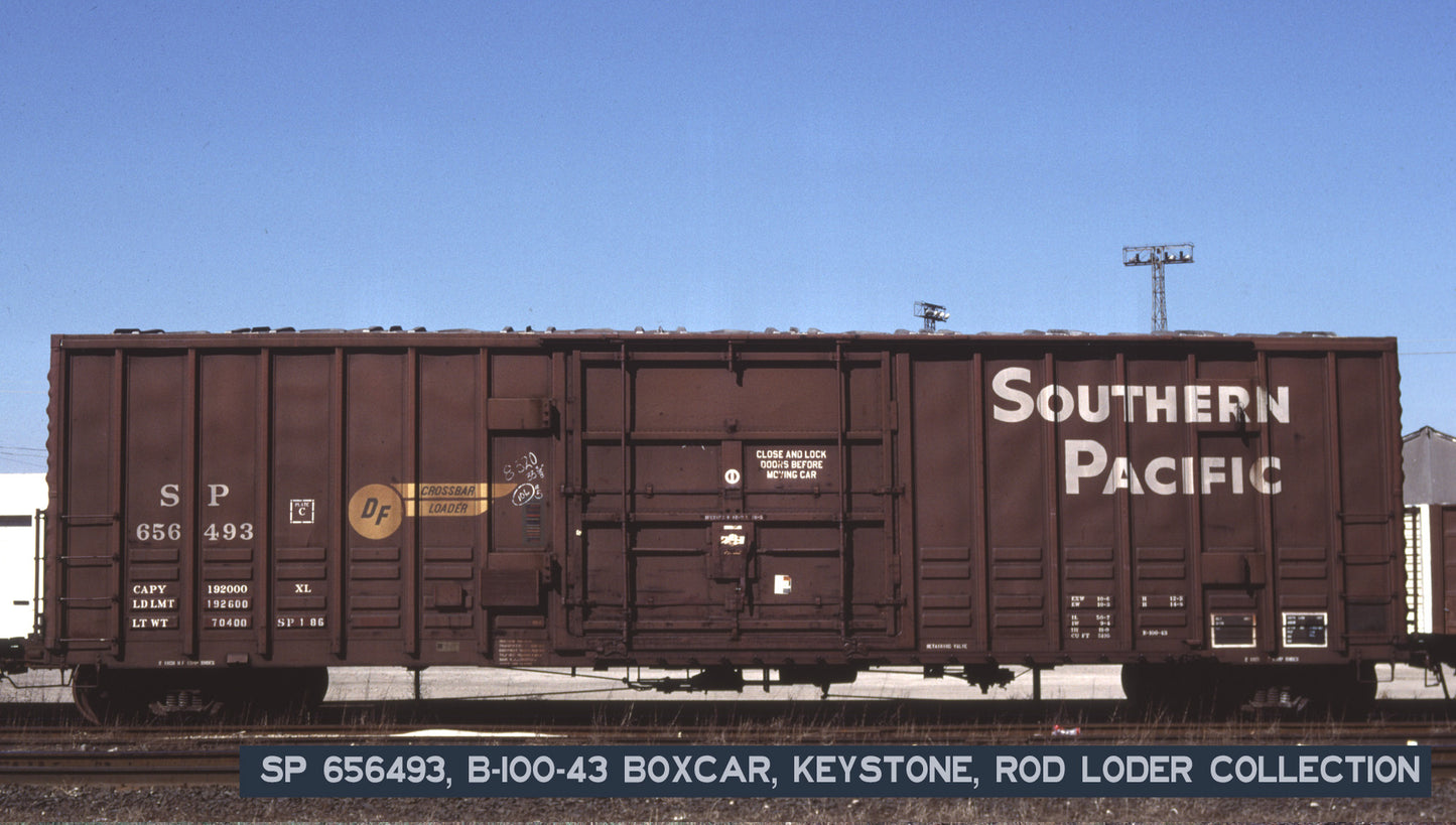DECALS: Southern Pacific B-100-43 Boxcar Conversion Set