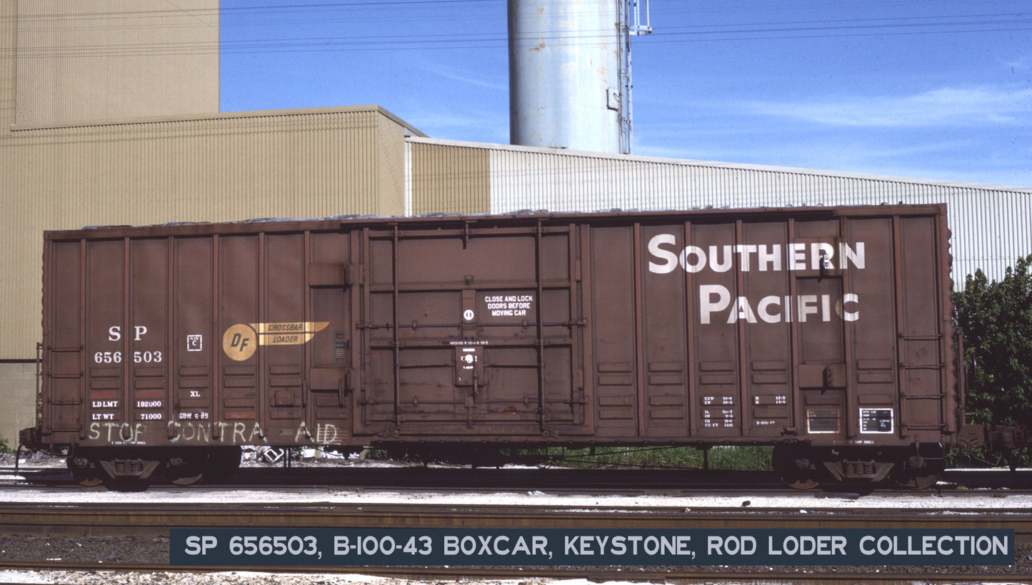 DECALS: Southern Pacific B-100-43 Boxcar Conversion Set