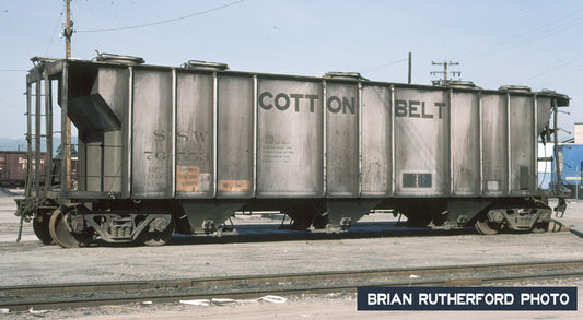 Decals: Cotton Belt SSW PS 3219 Covered Hoppers