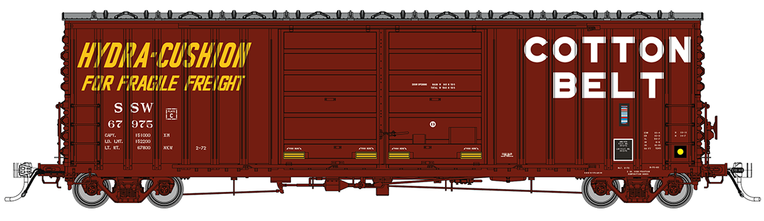 Decals: Southern Pacific B-70-63 PCF Boxcars