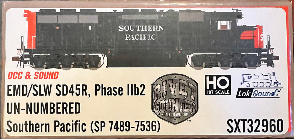 Scale Trains Rivet Counter EMD SD45R, Southern Pacific/GRIP Rebuild, Unnumbered