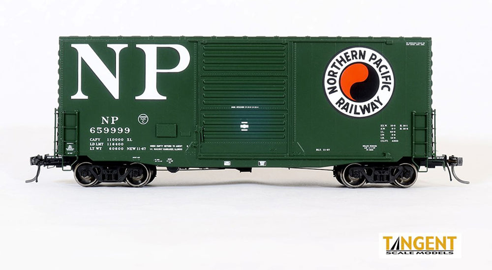 Tangent Scale Models PS-1 40 Mini Hi-Cube Boxcar, Northern Pacific