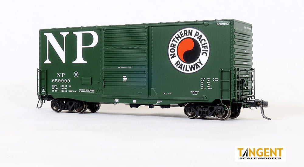 Tangent Scale Models PS-1 40 Mini Hi-Cube Boxcar, Northern Pacific