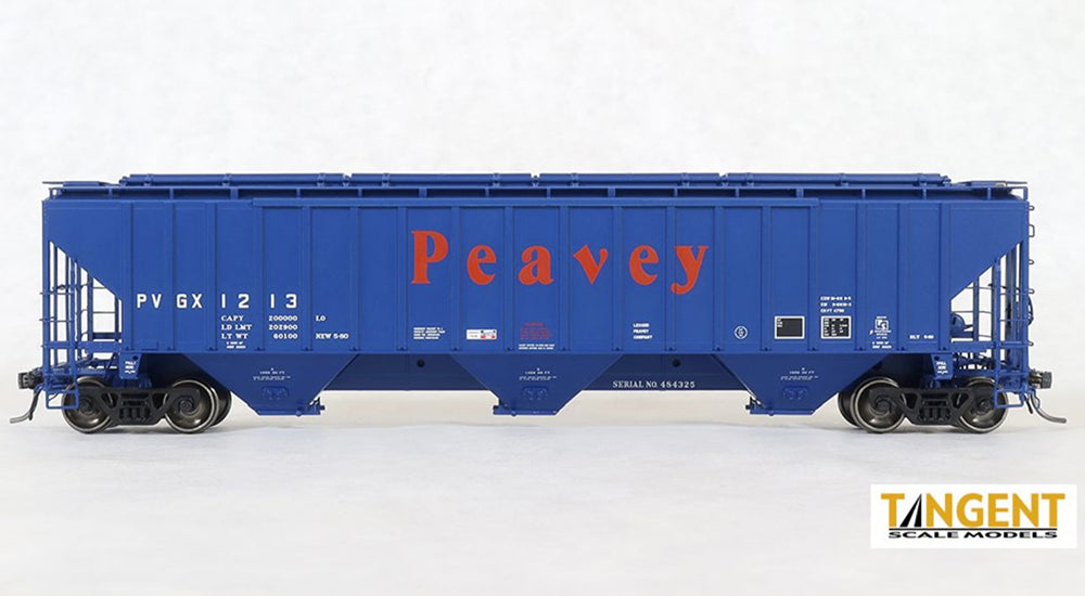 Tangent Scale Models Peavy PS4750 Covered Hopper