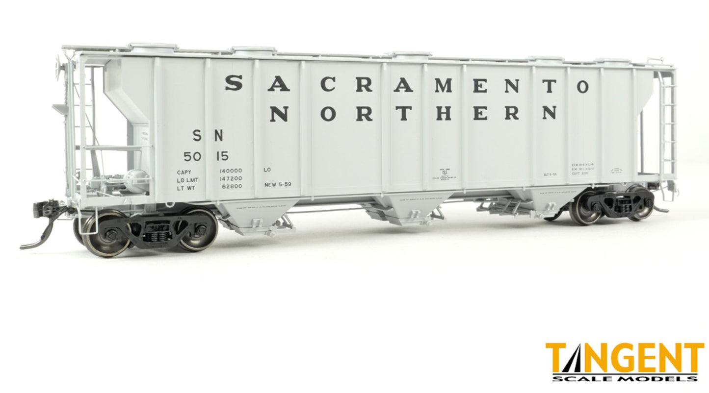 Decals: Sacramento Northern-Western Pacific PS 3219 Covered Hoppers